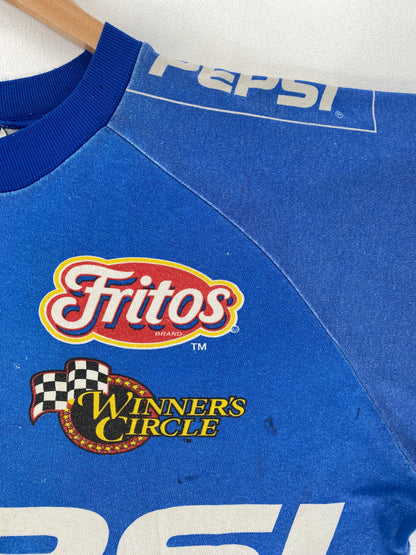 1999 NASCAR PEPSI Made in USA Size XL Vintage Racing T-shirt / G332T