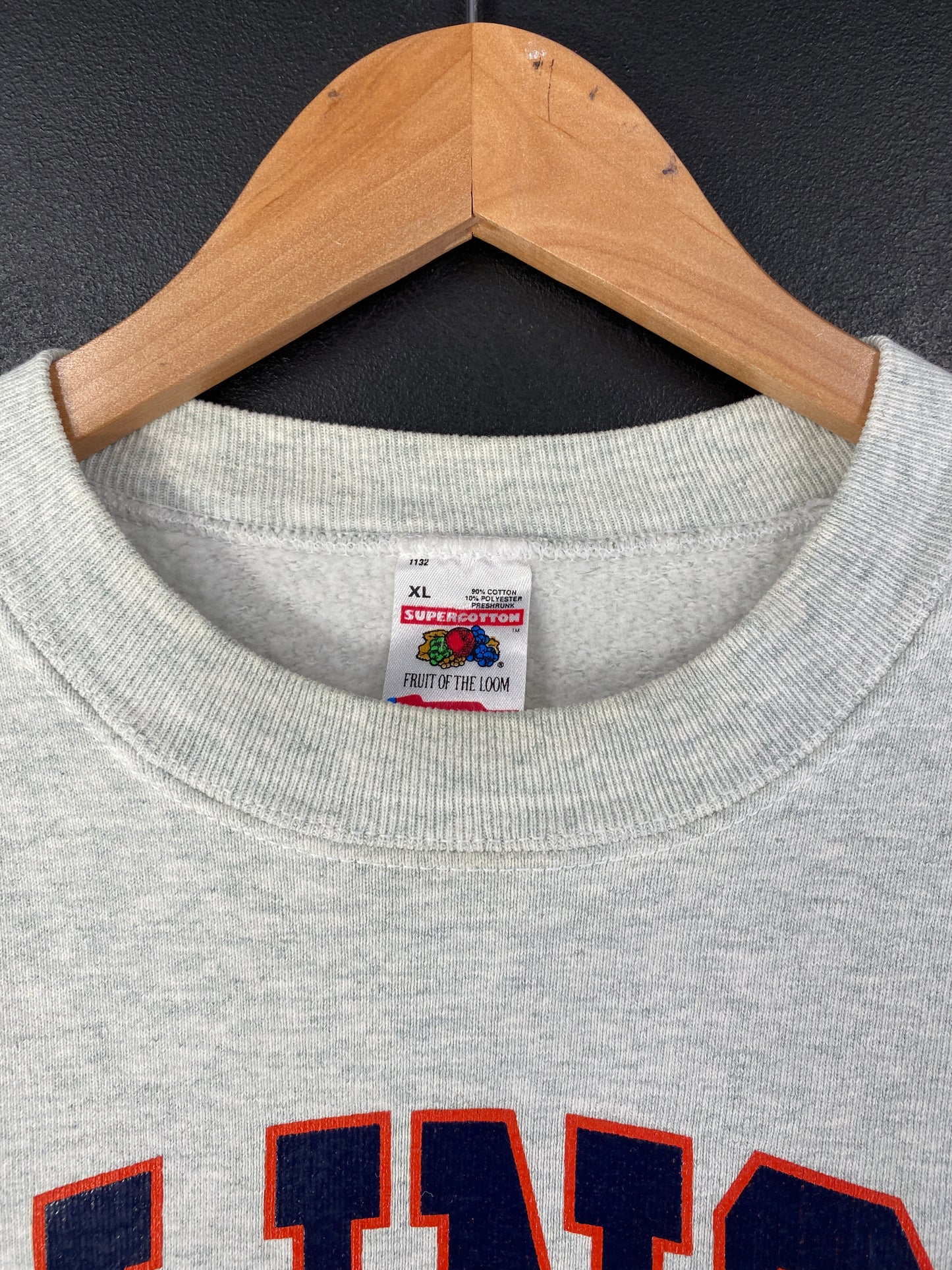 90's ILLINOIS Made in USA Size XL Vintage College Sweat-Shirt / G4696S