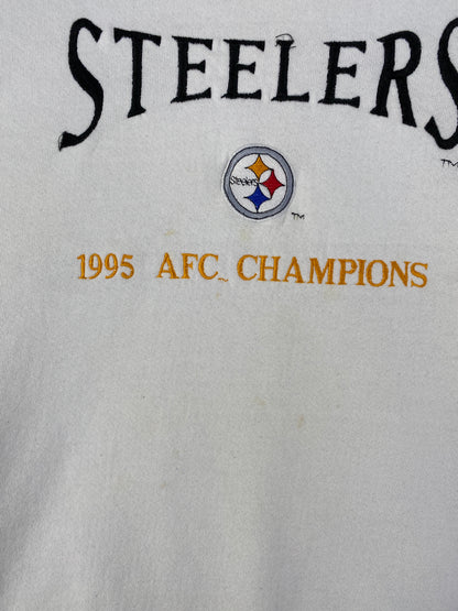 90's PITTSBURGH STEELERS Made in USA Size XL Vintage NFL Sweat-Shirt / G3789S