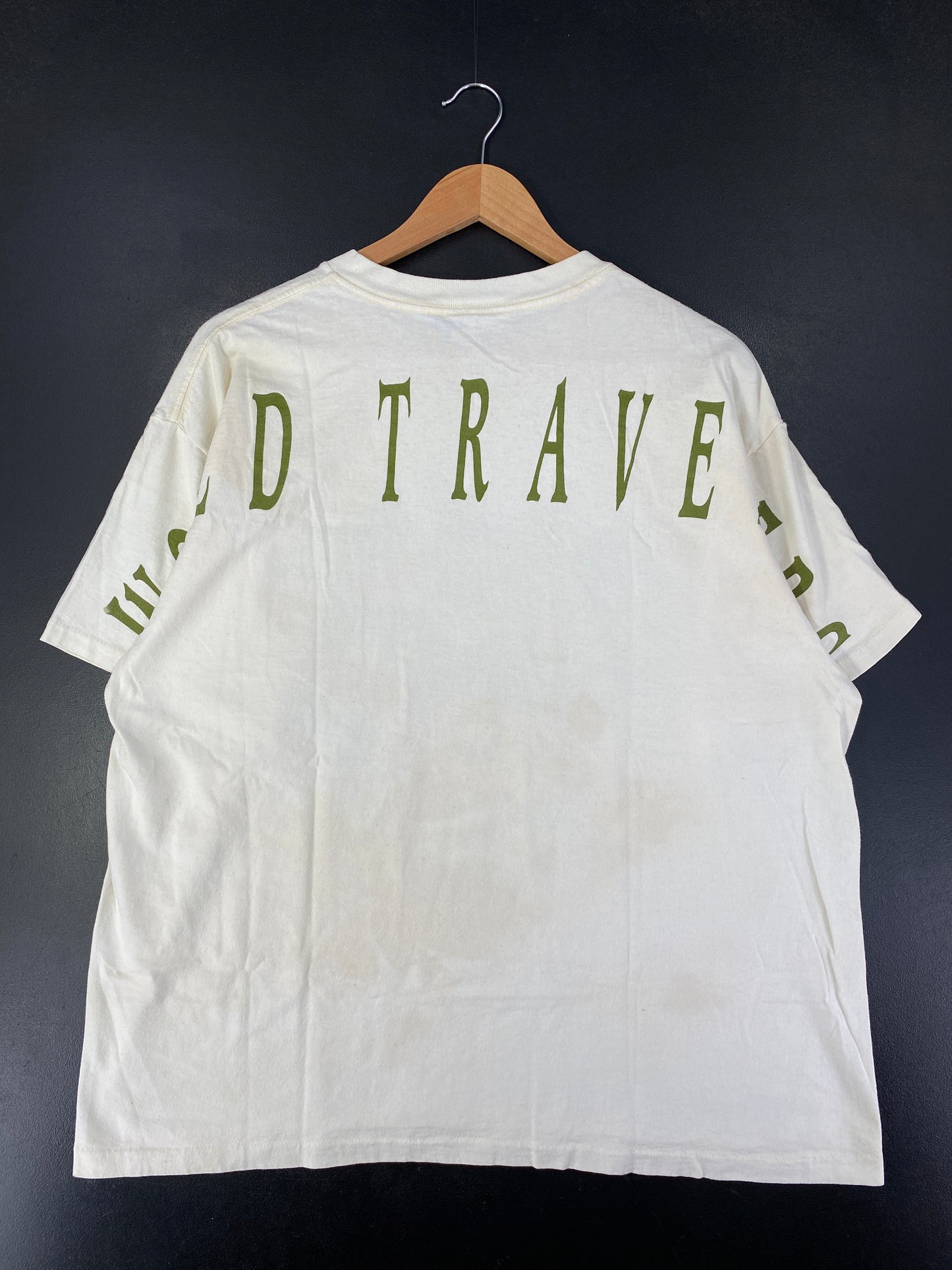 90’s DISNEY MICKEY WORLD TRAVELERS Made in USA Size One size (Approx.L-XL) Vintage T-Shirt / G6694T