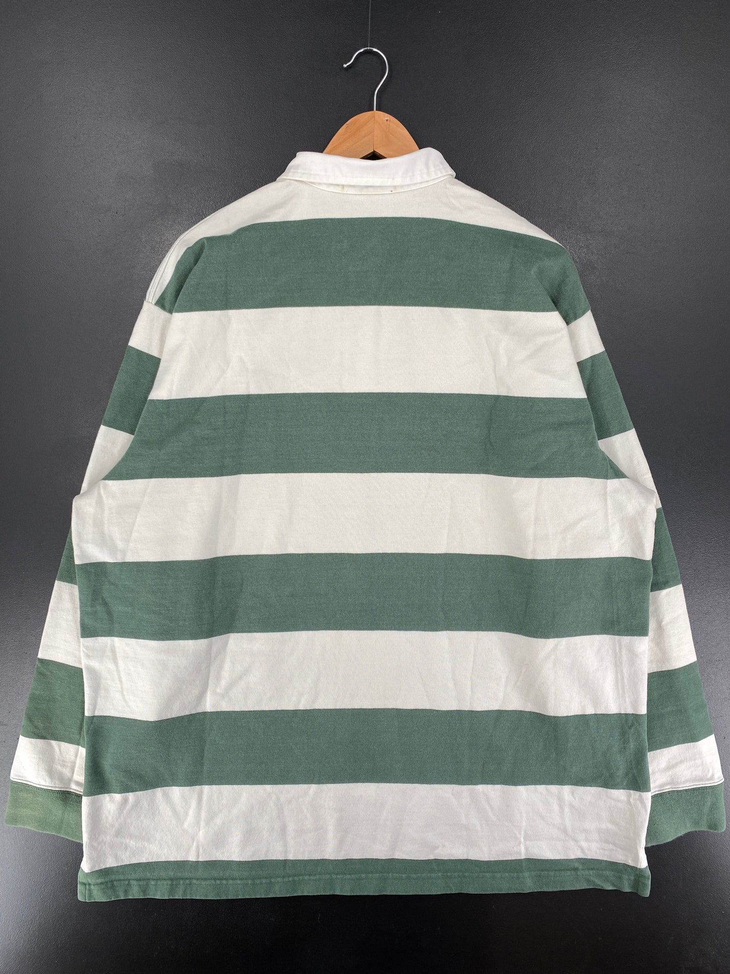 90’s POLO RALPH LAUREN Size XL Vintage Rugby-Shirt / G1670R
