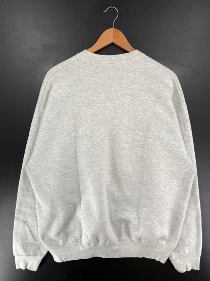 90's ILLINOIS Made in USA Size XL Vintage College Sweat-Shirt / G4696S