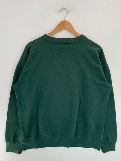 90's MIAMI HURRICANES Msde in USA Size L Vintage College Sweat-Shirt / G4697S
