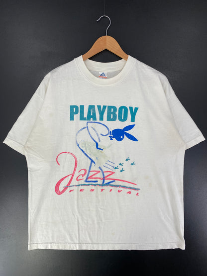 1999 PLAYBOY JAZZ FESTIVAL Size XL Vintage T- Shirt / G418T