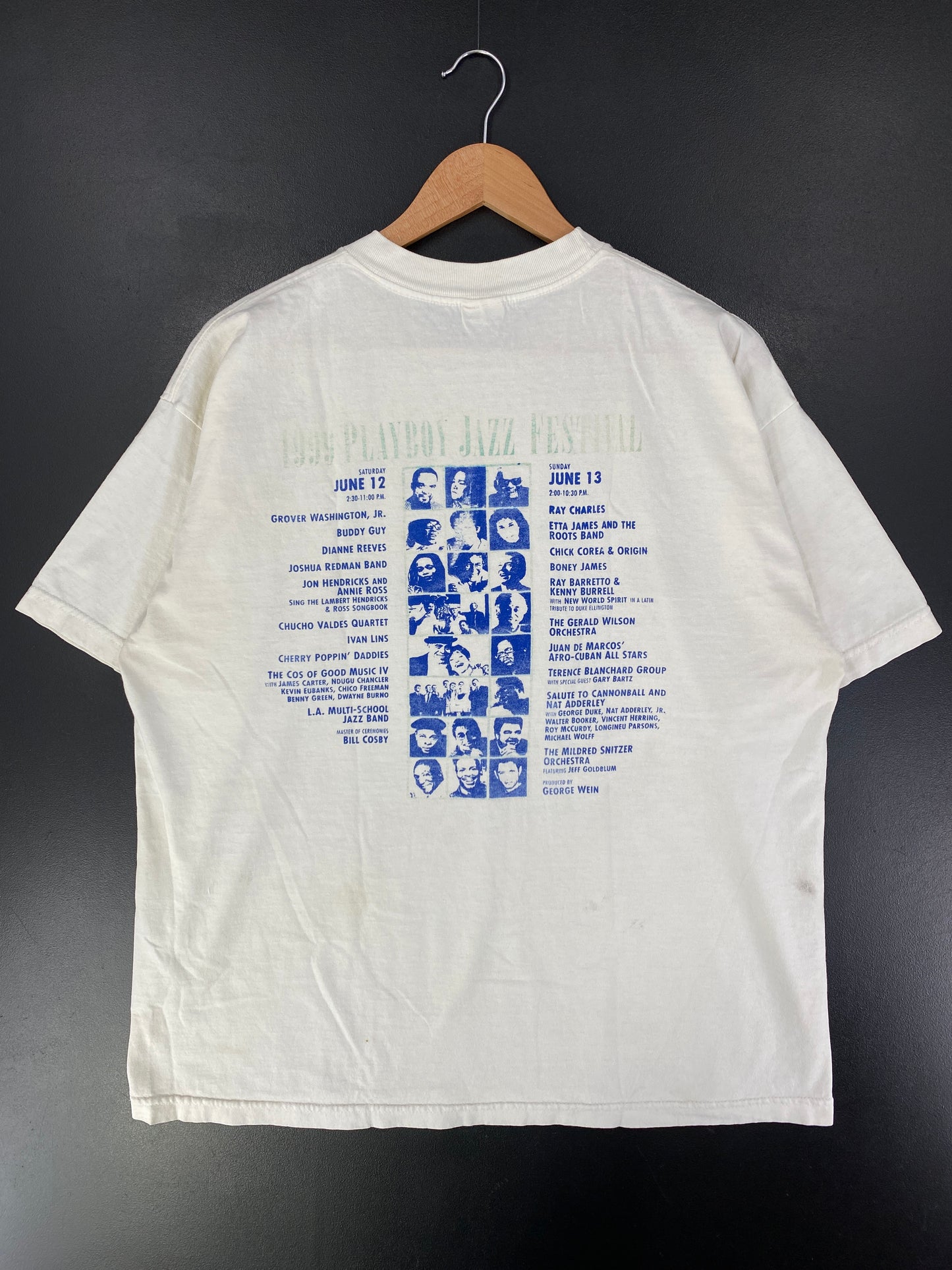 1999 PLAYBOY JAZZ FESTIVAL Size XL Vintage T- Shirt / G418T