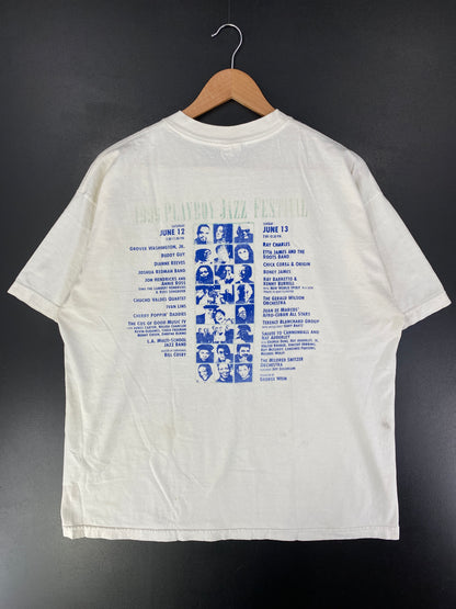 1999 PLAYBOY JAZZ FESTIVAL Size XL Vintage T- Shirt / G418T