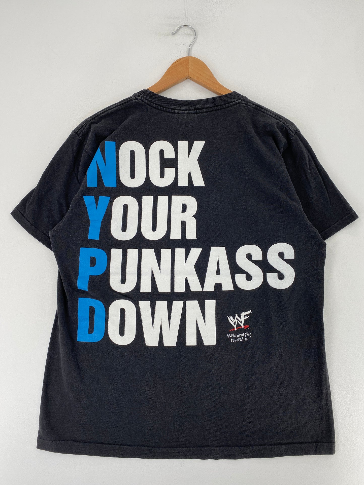 90's STONE COLD NYPD Made in USA Size L Vintage T- Shirt / G1141T