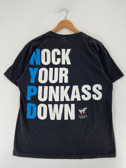 90's STONE COLD NYPD Made in USA Size L Vintage T- Shirt / G1141T