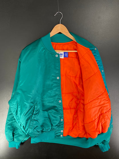 90’s STARTER x MIAMI DOLPHINS Size XL Nylon Jacket / F4982N