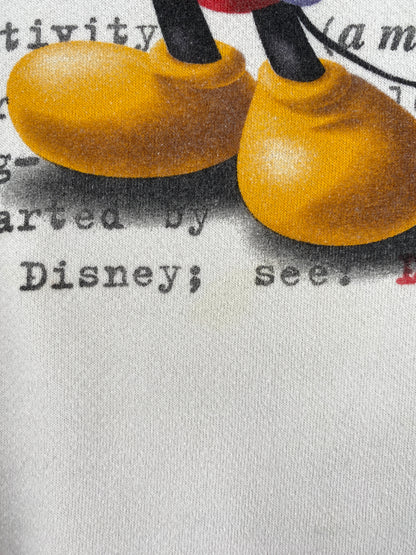 90’s DISNEY MICKEY Made in USA Size XL Vintage Sweat-shirt / G4719S