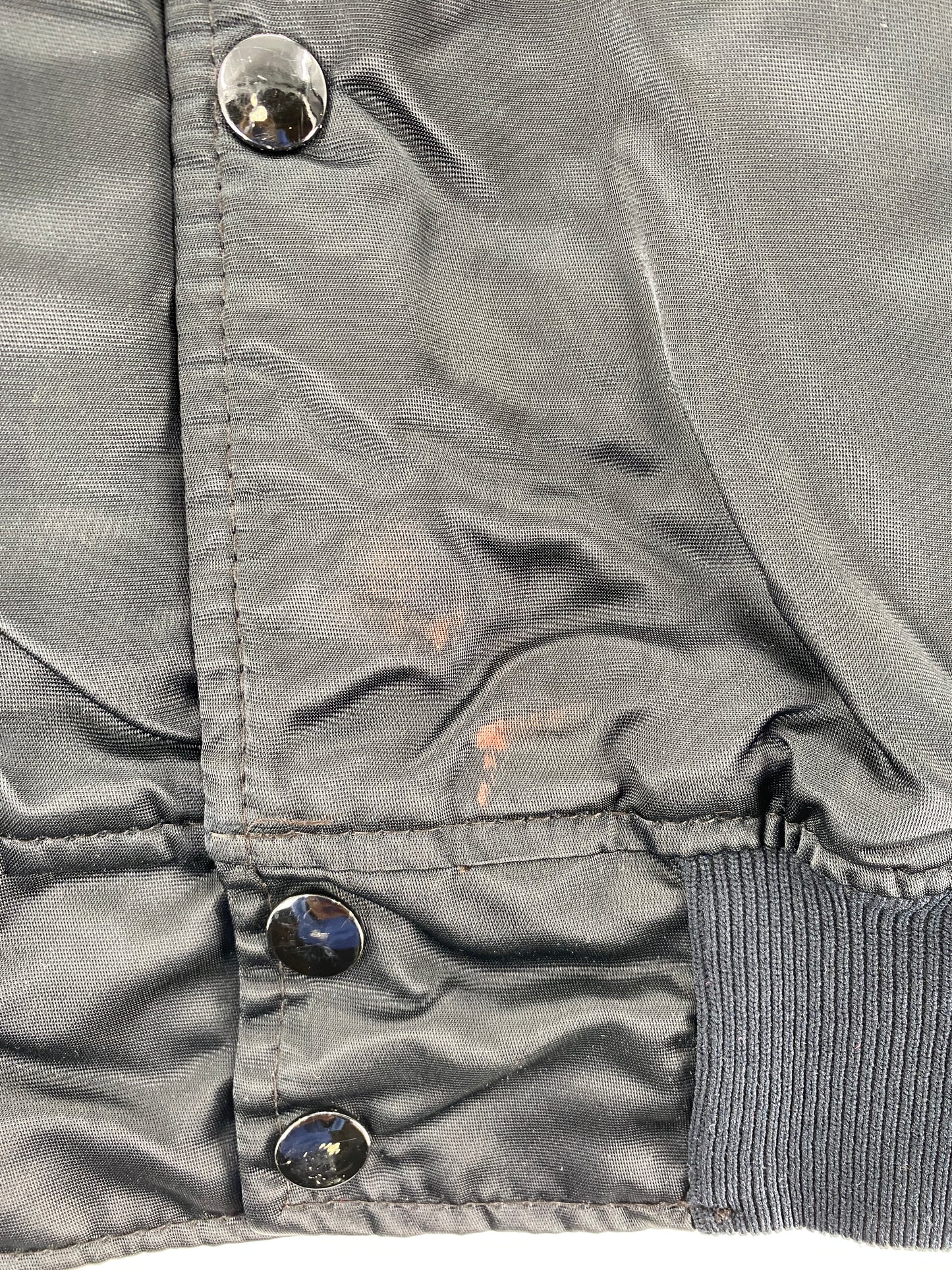 90's STARTER x LAS VEGAS RAIDERS Made in USA Size L Vintage NFL Nylon Jacket / F4976N