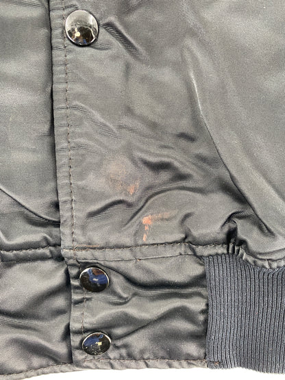 90's STARTER x LAS VEGAS RAIDERS Made in USA Size L Vintage NFL Nylon Jacket / F4976N