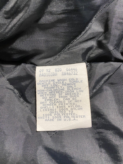 90's LAS VEGAS RAIDERS Made in USA Size L Vintage NFL Nylon Jacket / F4975N