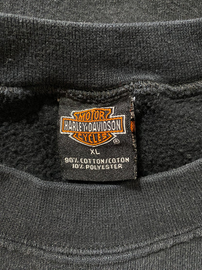 2001 HARLEY DAVIDSON Made in USA Size XL Vintage Sweat Shirt / G4742S