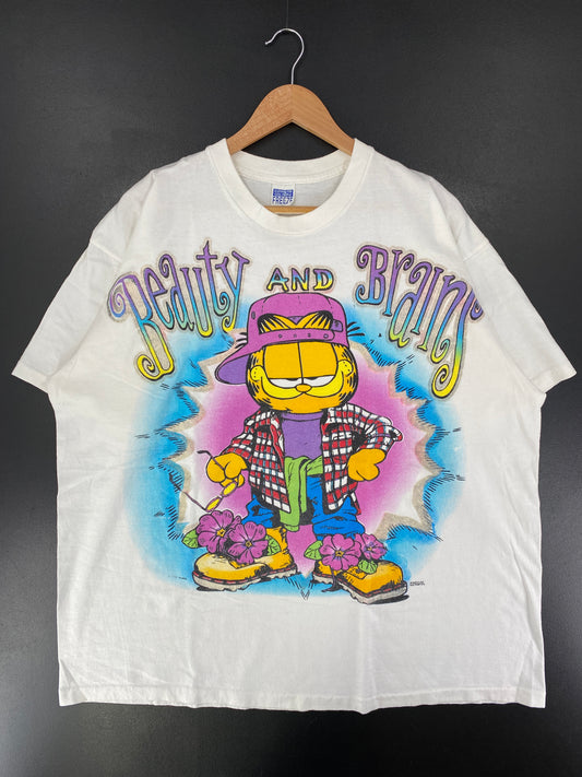 1996 GARFIELD Made in USA Size XXL Vintage T-Shirt / G7134T