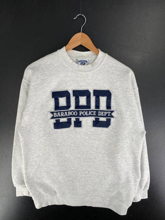 90’s BARABOO POLICE DEPT Size L College Sweat-Shirt / F5000S