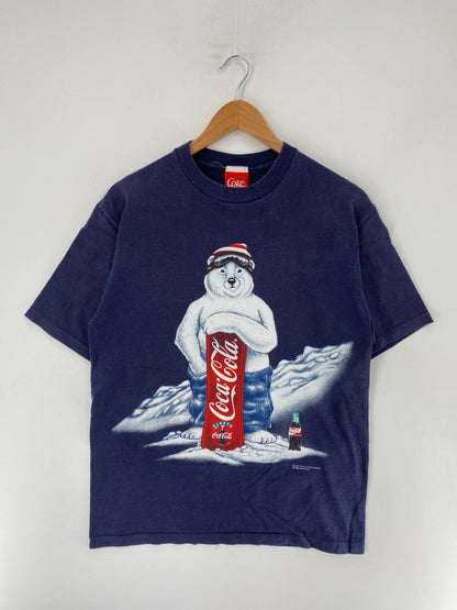 1997 COCA COLA Size No Tag (Approx.L) Vintage T-Shirt / F4413T