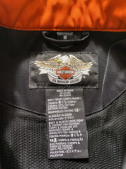 Vintage HARLEY DAVIDSON Size M Nylon Jacket / G4750J