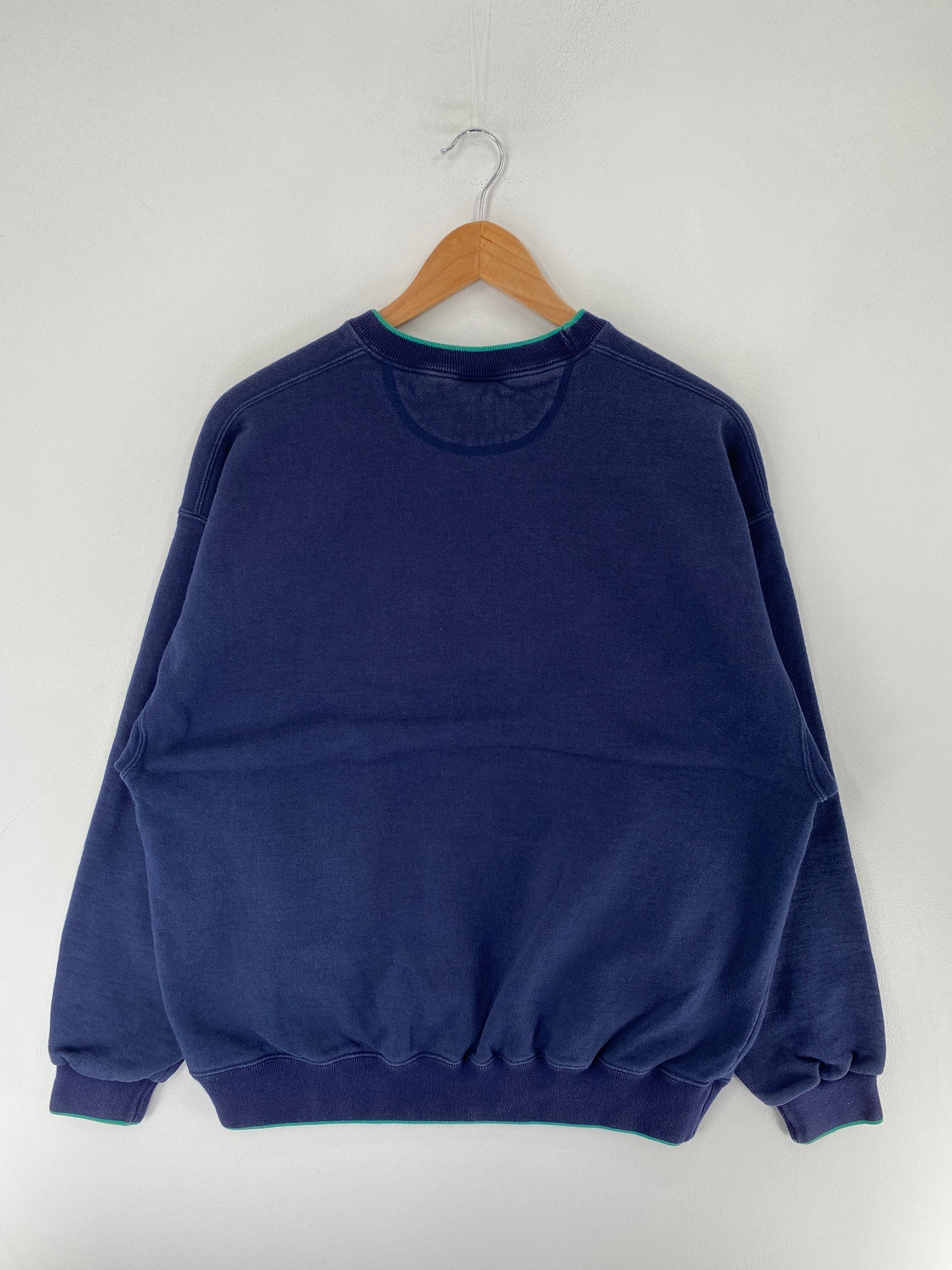 90's DELBROOL G.C. Made in USA Size L Vintage College Sweat-Shirt / F4995S