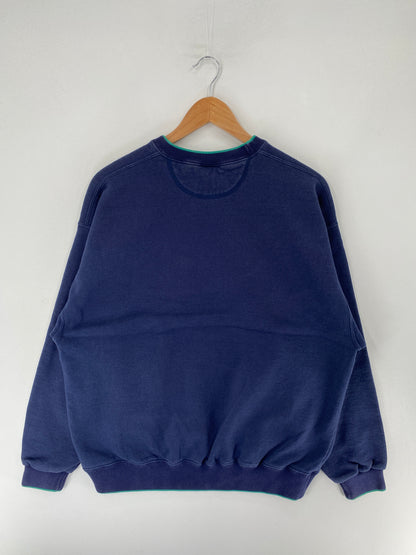 90's DELBROOL G.C. Made in USA Size L Vintage College Sweat-Shirt / F4995S