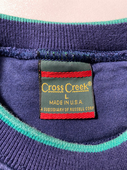 90's DELBROOL G.C. Made in USA Size L Vintage College Sweat-Shirt / F4995S