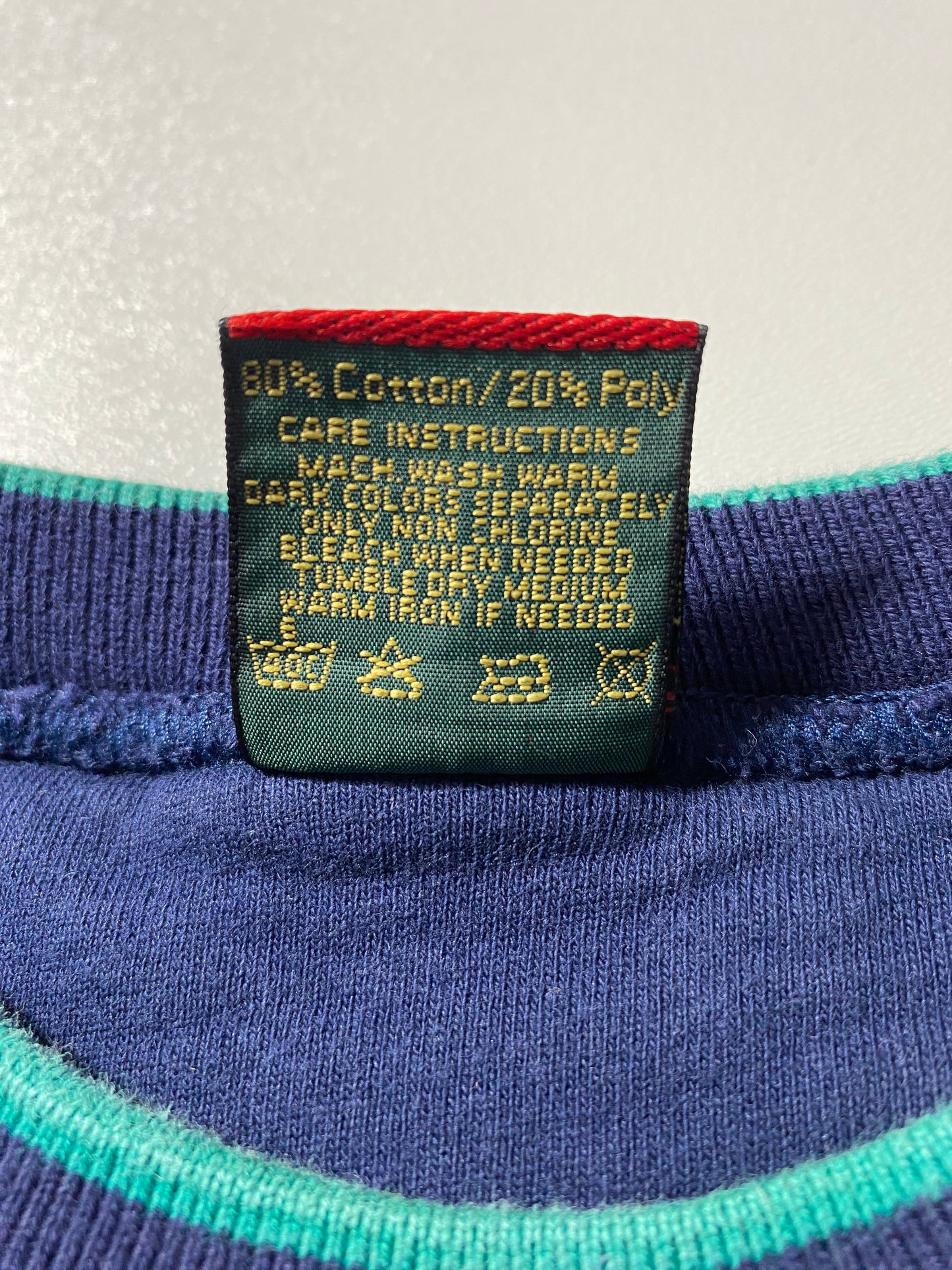 90's DELBROOL G.C. Made in USA Size L Vintage College Sweat-Shirt / F4995S