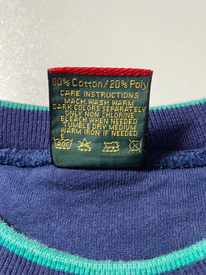 90's DELBROOL G.C. Made in USA Size L Vintage College Sweat-Shirt / F4995S