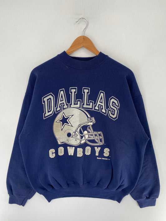 90's DALLAS COWBOYS Made in USA Size XL NFL Vintage Sweat-shirt / F5014S