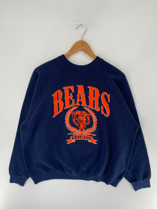 80’s CHICAGO BEARS Made in USA Size XL Vintage NFL Sweat-shirt / F5012S