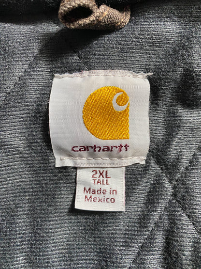 Vintage CARHARTT Size XXL Zip-Up Hoodie Duck Jacket / F5163J