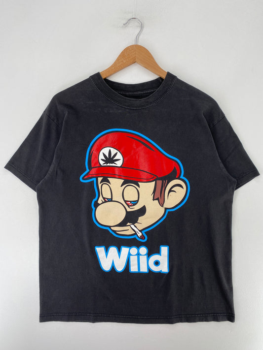 Vintage Super Mario Parody Size L T-Shirt / G626T