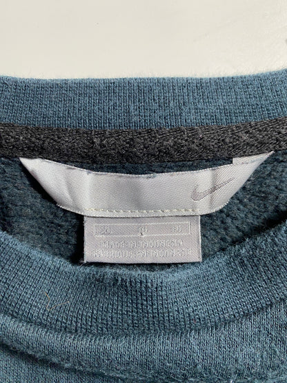 00’ NIKE MINI SWOOSH Size XL Vintage Sweat-Shirt / G4897S