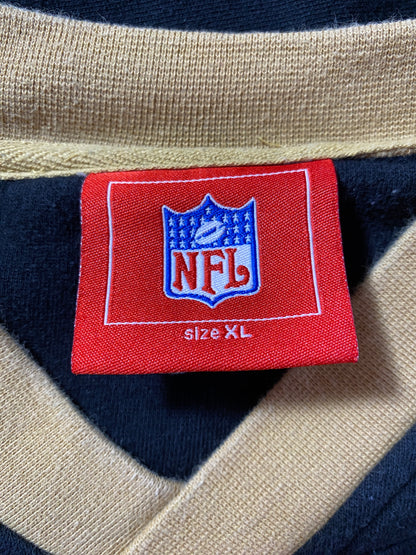 Vintage NEW ORLEANS SAINTS Size XL NFL Sweat-shirt / G644S
