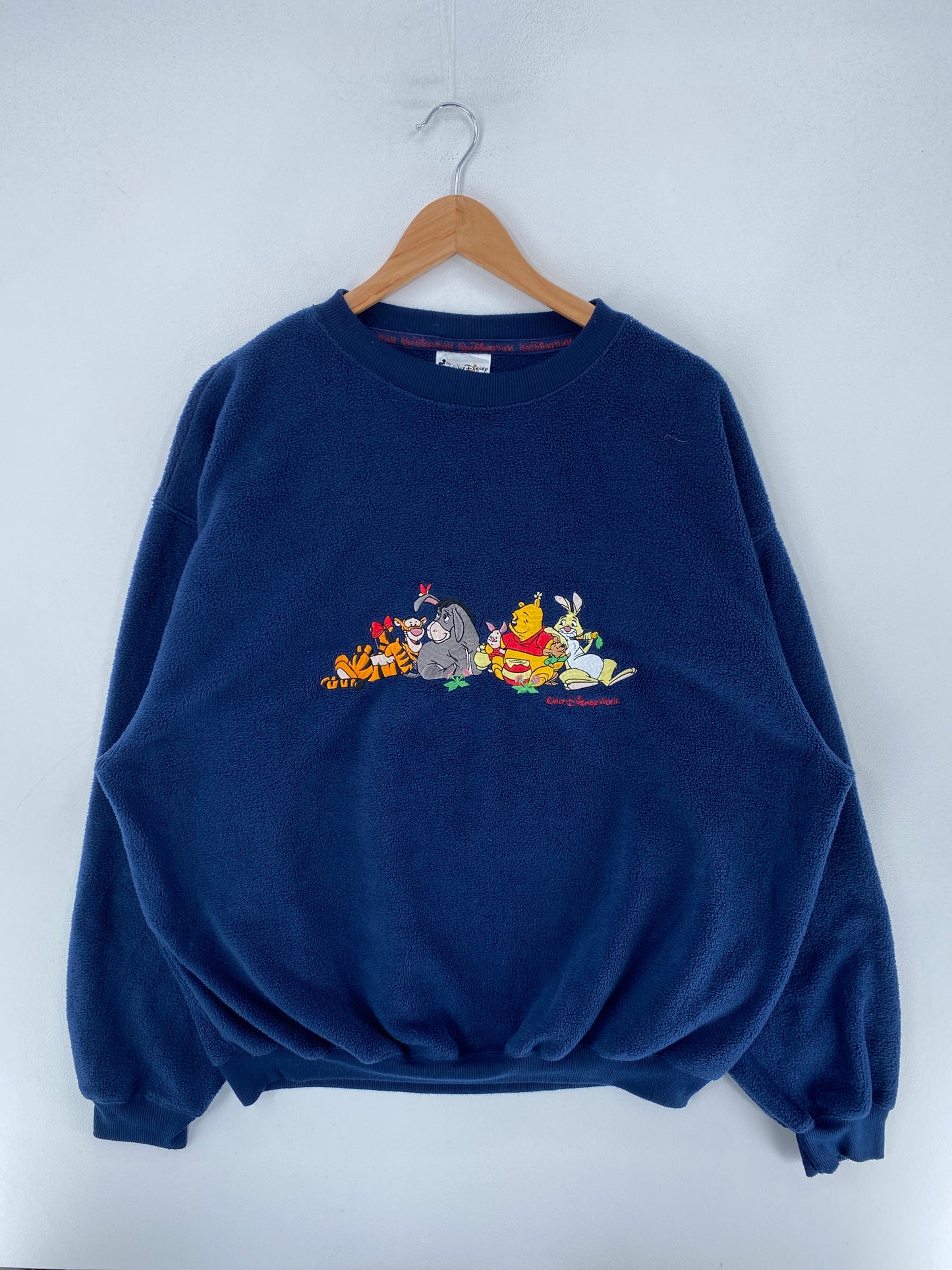 Vintage POOH Size XL Fleece DISNEY Sweat-Shirt / F5185S