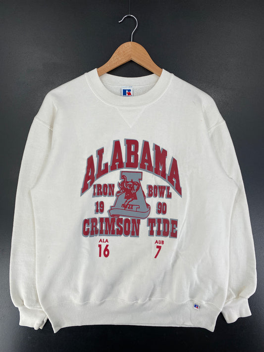 90's RUSSELL x ALABAMA CRIMSON TIDE Made in USA Size XL Vintage College Sweat-Shirt / G5055S