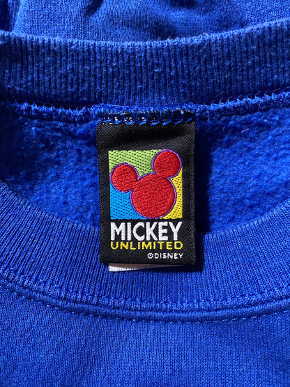 90's DISNEY MICKEY Made in USA Size L Vintage Sweat-shirt / G4863S