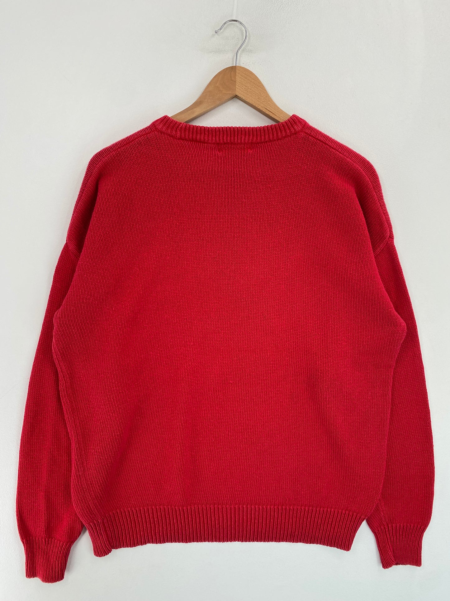 90’s DISNEY MICKEY Size L Cotton Knitwear / G4867K