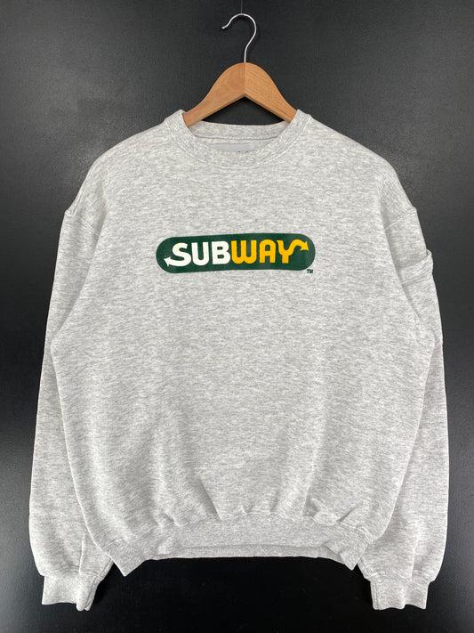 90's SUBWAY Size M Vintage Sweat-Shirt / G4877S