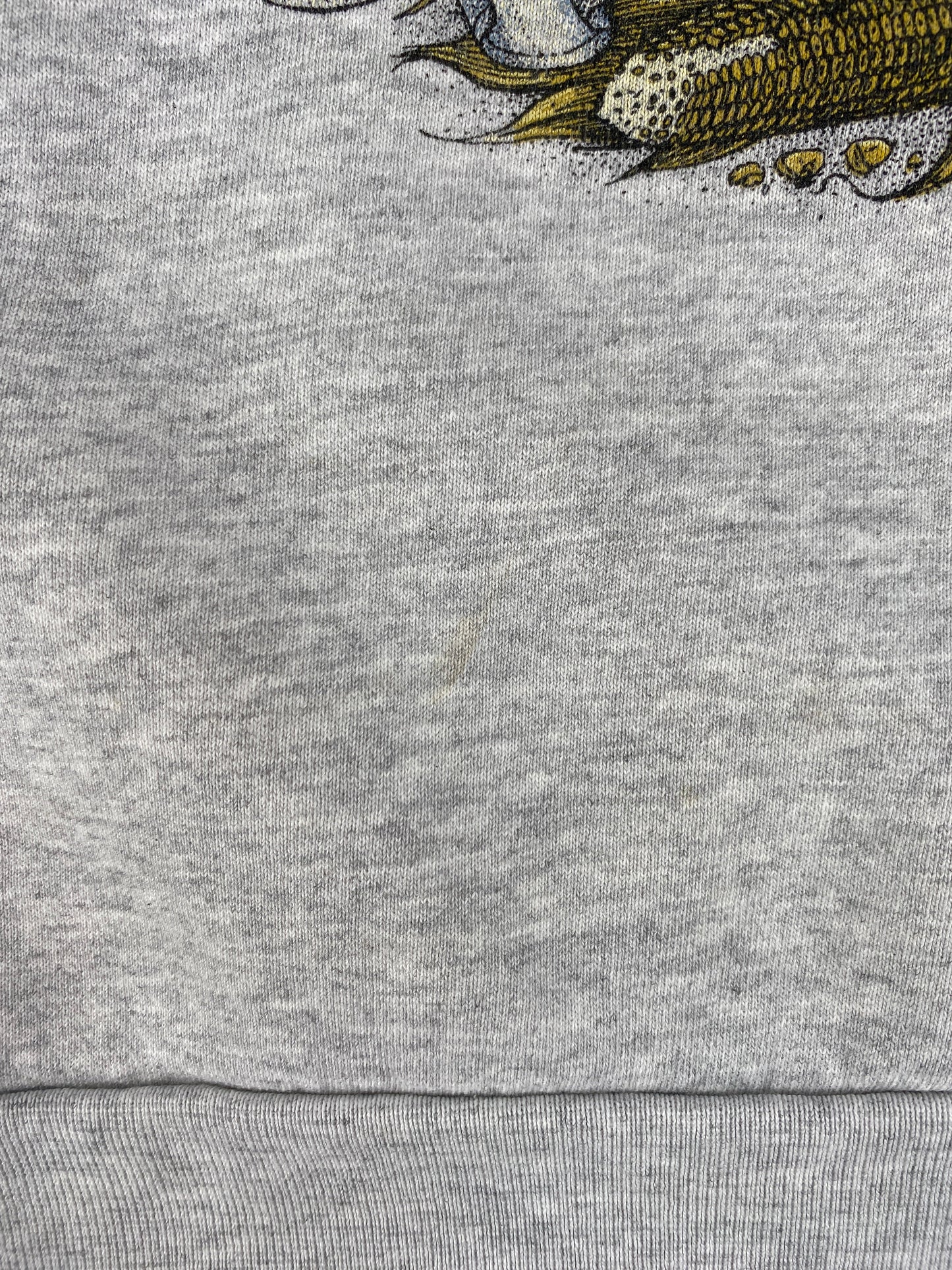 90’s LARGEMOUTH BASS Size L Animal Sweat-Shirt / F7700S