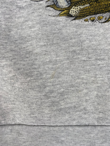 90’s LARGEMOUTH BASS Size L Animal Sweat-Shirt / F7700S