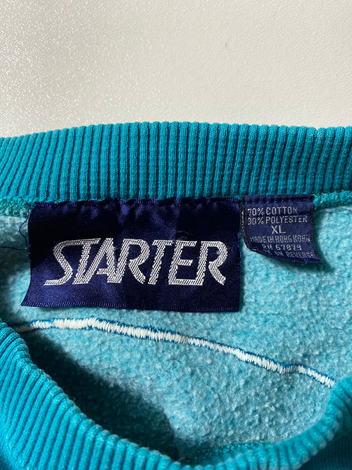 Early 90’s STARTER x MIAMI DOLPHINS Size XL Sweat-shirt / F4602S