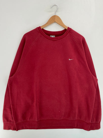 00' NIKE MINI SWOOSH Size XXL Vintage Sweat-Shirt / G4898S