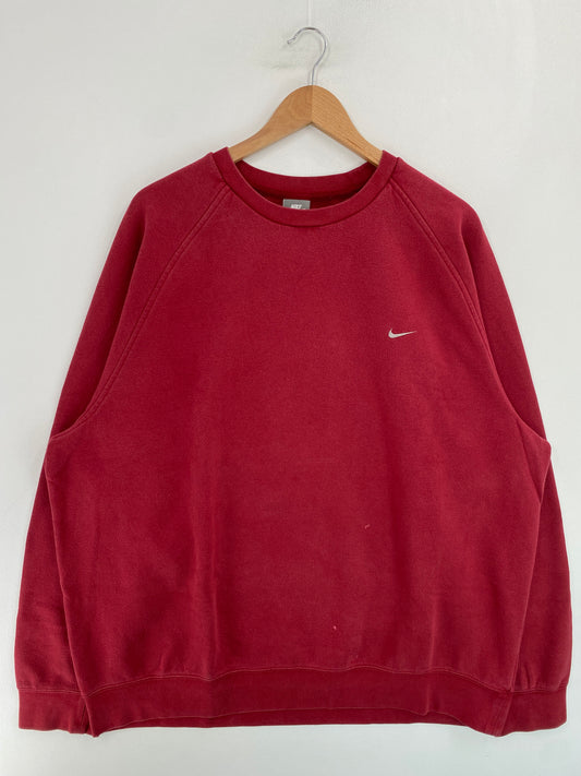 00' NIKE MINI SWOOSH Size XXL Vintage Sweat-Shirt / G4898S