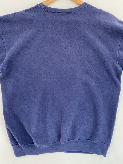 90's GUESS Made in USA Size Approx.L Vintage Sweat-shirt / G4913S