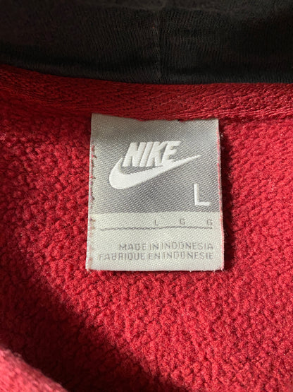 00’ NIKE MINI SWOOSH Size L Hoodie Sweat-Shirt / G5795S