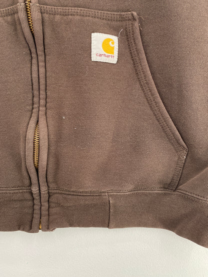Vintage CARHARTT Size M Hoodie Zip-Up Sweat-Shirt / G1427S