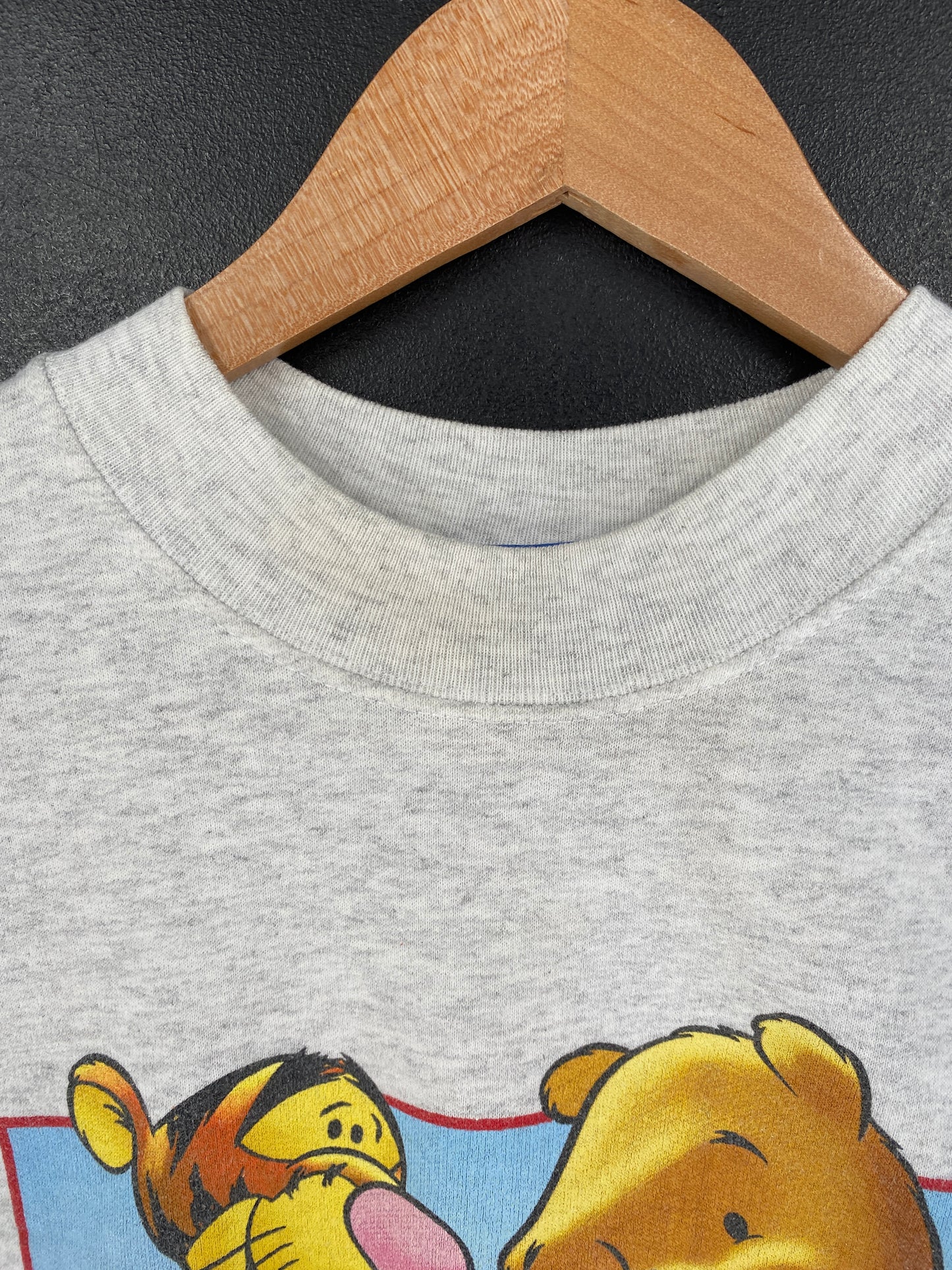 00’ TIGGER & POOH Size No Tag (Approx.M) DISNEY Sweat-shirt / G5076S
