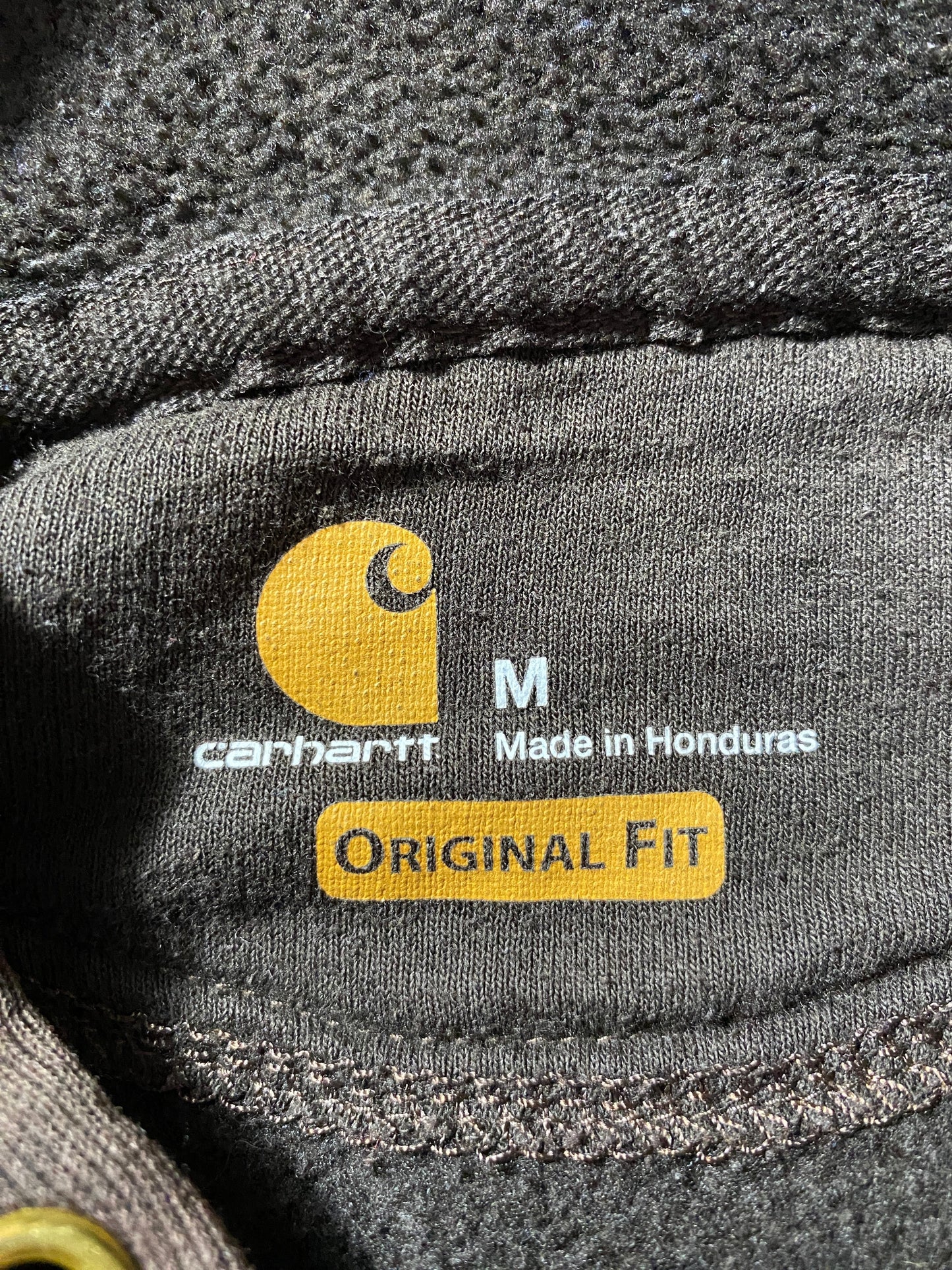 Vintage CARHARTT Size M Hoodie Zip-Up Sweat-Shirt / G1427S