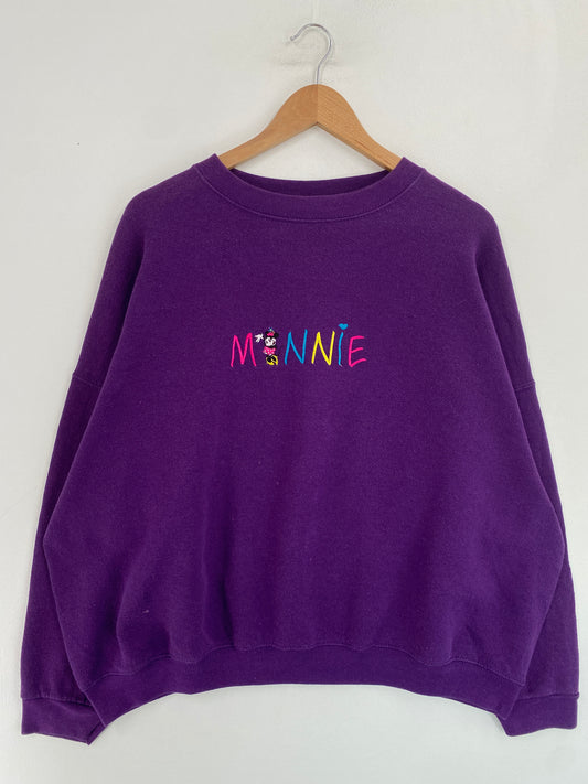 90's DISNEY MINNIE Made in USA Size XXXL Vintage Sweat-Shirt / G5830S