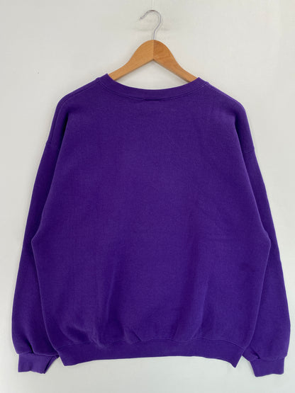 00' DISNEY WINNIE THE POOH Size No Tag (Approx.XL) Vintage Sweat-shirt / G4933S